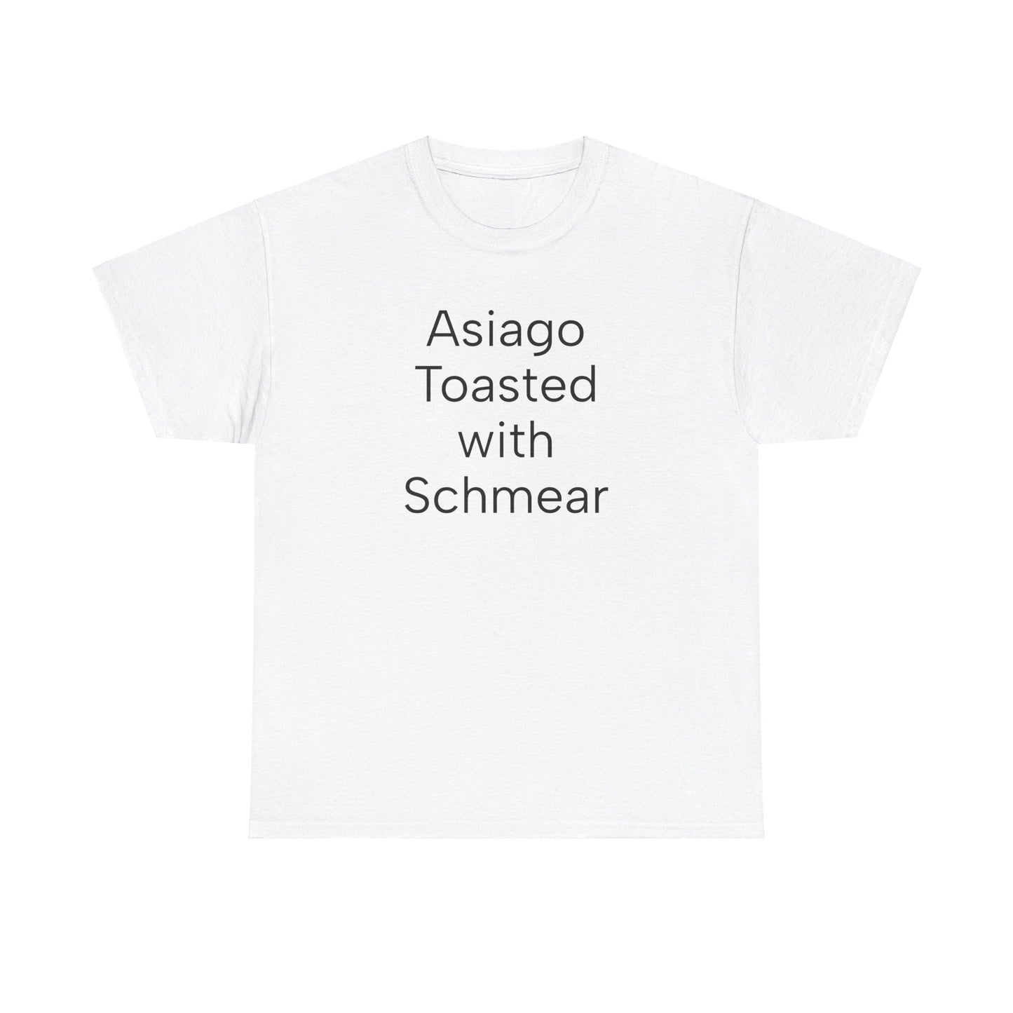 Asiago Toasted With Schmear Bagel Order T