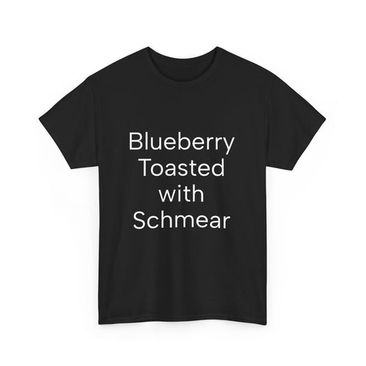 Blueberry Toasted With Schmear Bagel Order T