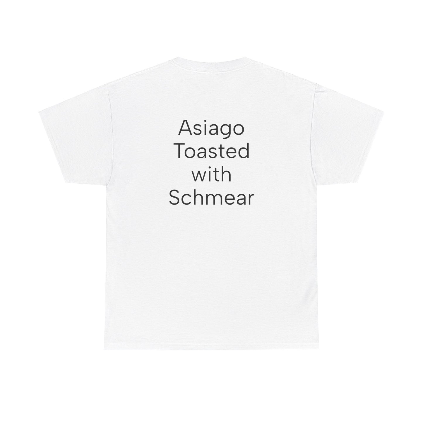 Asiago Toasted With Schmear Bagel Order T