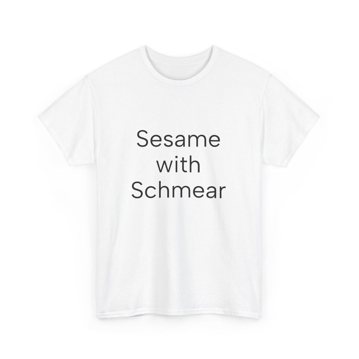 Sesame With Schmear Bagel Order T