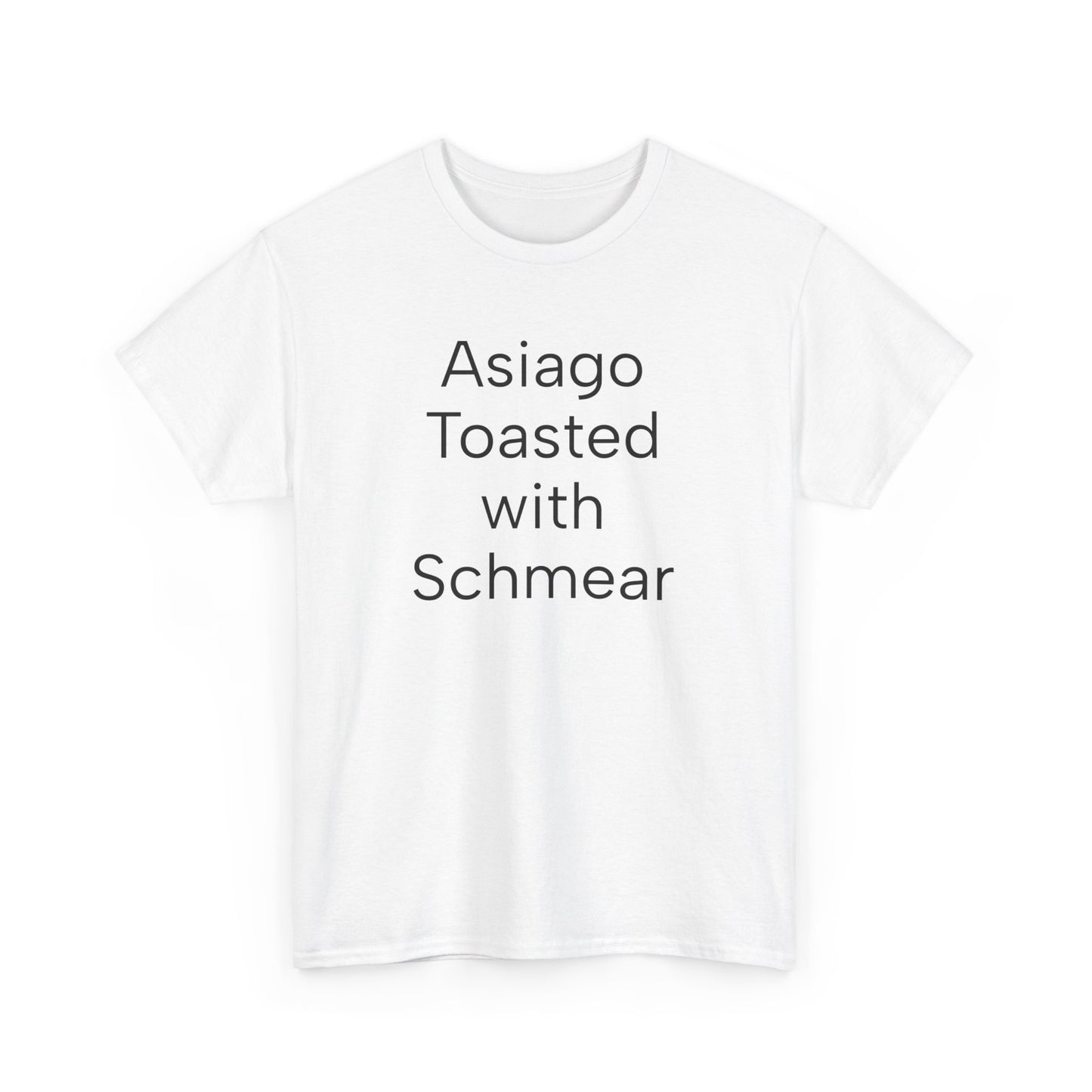 Asiago Toasted With Schmear Bagel Order T