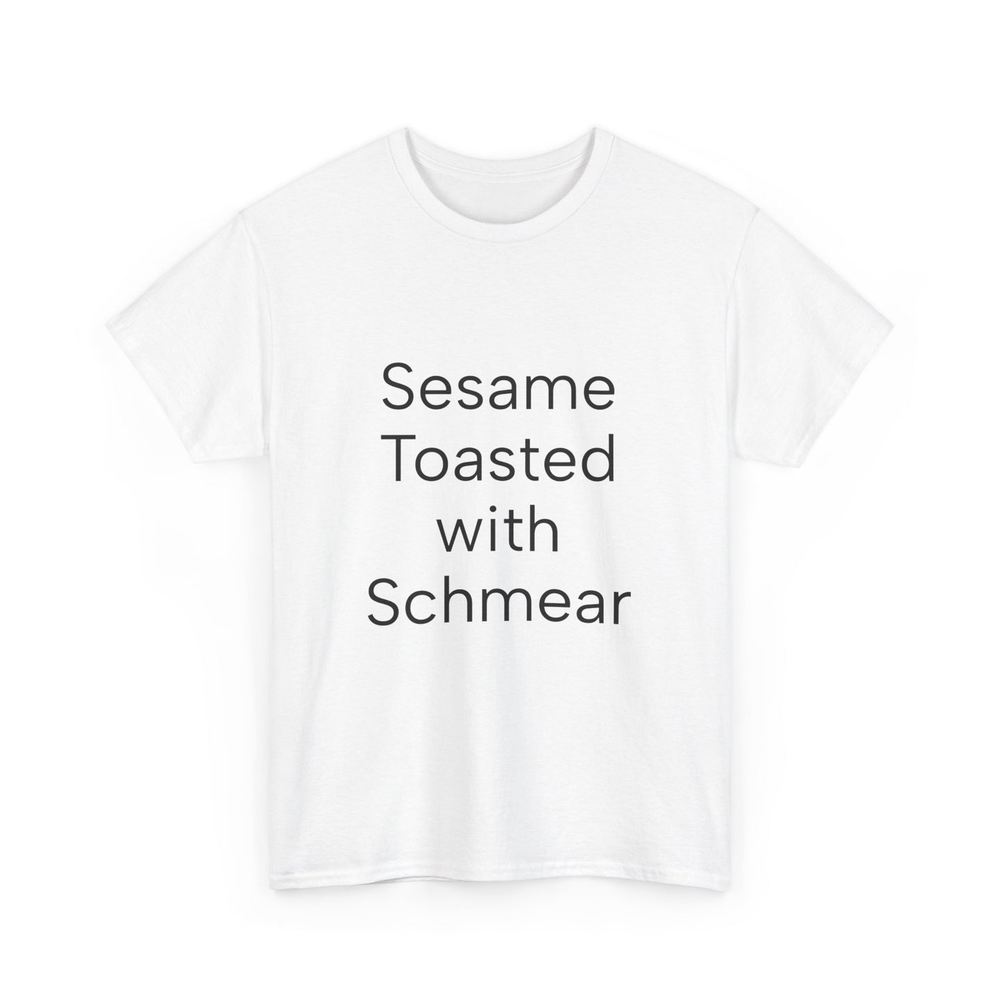 Sesame Toasted With Schmear Bagel Order T